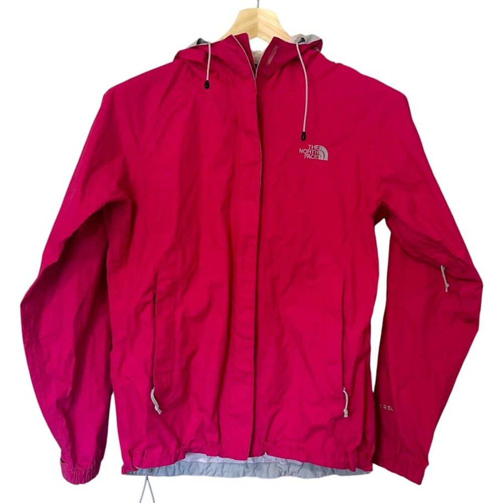 The North Face Hot Pink Hyvent 2.5L Lightweight Rain Jacket Womens S